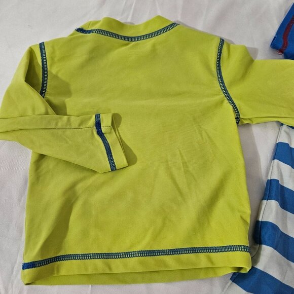 Little Me Baby Boy Swimwear Set 12M & 24M Turtle & Crab Rash Guard & Swimsuit - Picture 7 of 9